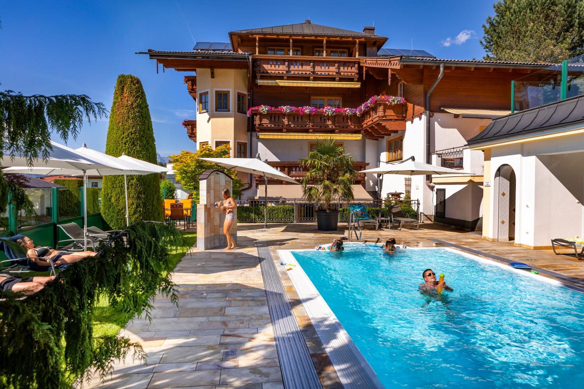 Apartments - Pension Florian Санкт-Йоганн-ім-Понгау Екстер'єр фото